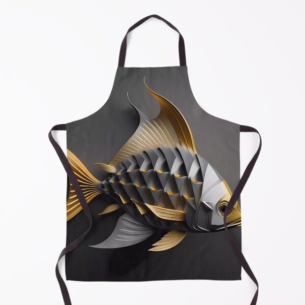 Aperçu de l'œuvre "Elegant Aquatic Harmony" créée et vendue par Art-Vortex-fr.
