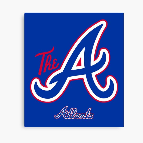 Atlanta Braves Custom Canvas Print Wall Art