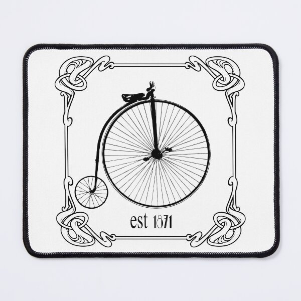Item preview, Art Nouveau Penny Farthing Black designed and sold by kernowerno.