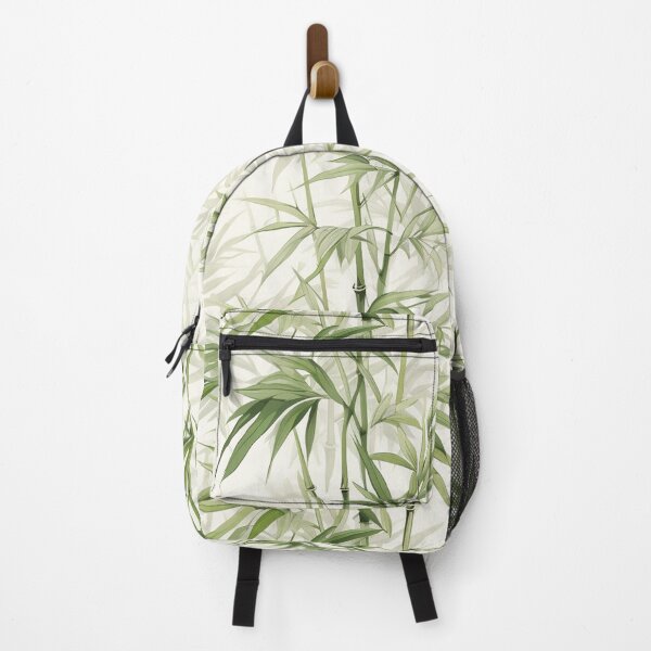 Item preview, Delicate bamboo pattern in soft green tones designed and sold by AI-Zauberwelt.