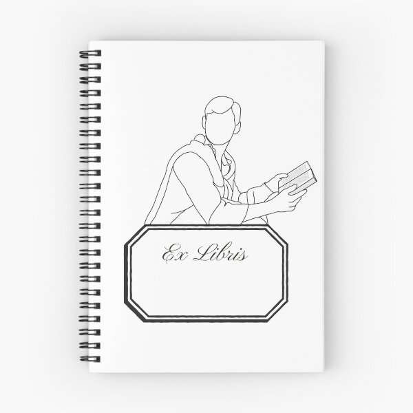 Item preview, Copy of Brideshead Revisited Ex Libris - Sebastian (line version)  designed and sold by Roaming  the Greenwood.