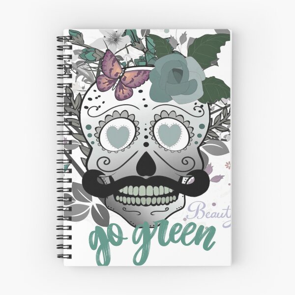 Item preview, Skull "Go green" designed and sold by inarausch2023.