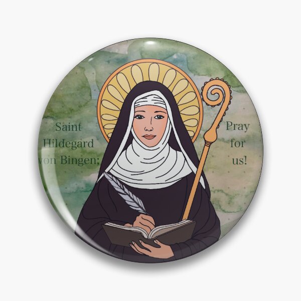 Item preview, Saint Hildegard, Pray for Us designed and sold by sumting707.