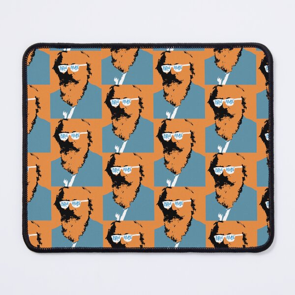 Item preview, Brahms in Blue and Orange designed and sold by SUCHDESIGN.