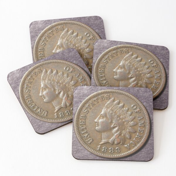 Aperçu de l'œuvre 1883 Cent indien créée et vendue par coinsxcrochet.