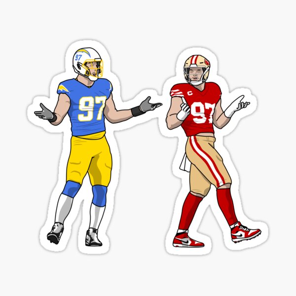 Justin Herbert San Diego Chargers Sports Campaign Sticker for Sale by  mowords