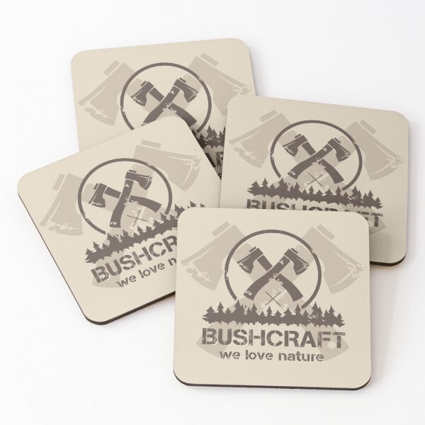 Item preview, Forest Ax Axes Survival Bushcraft With Campfire Illustration Canvas Poster Icon Logo Graphic designed and sold by AndreMi.