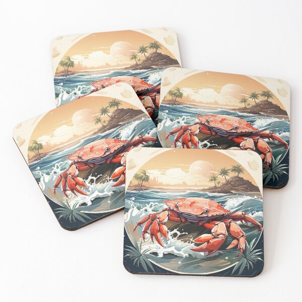 Item preview, SUMMER CRAB AND TROPICAL CLIMATE designed and sold by Hiszpanka.