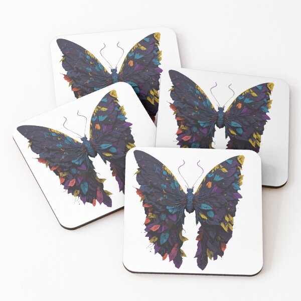 Item preview, Beautiful Butterfly with Leaf Fall Winter designed and sold by happytrendjct.