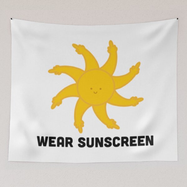 Item preview, Wear Sunscreen Sun SPF designed and sold by radiantdark.