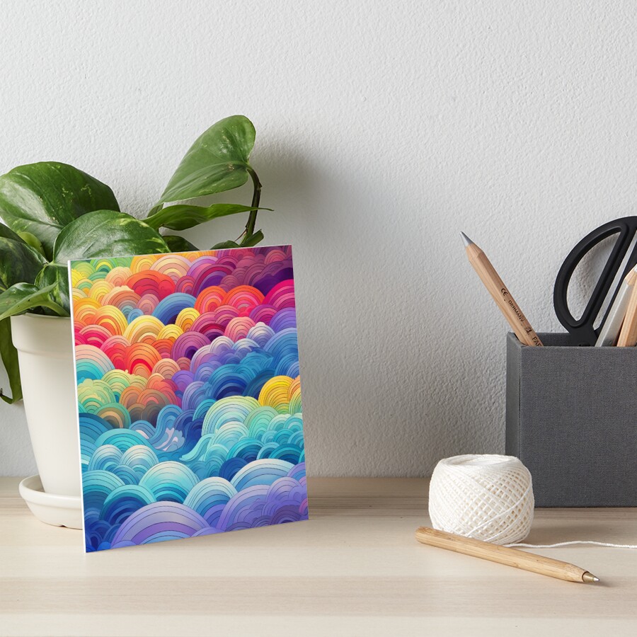 Item preview, Art Board Print designed and sold by SmileshareShop.