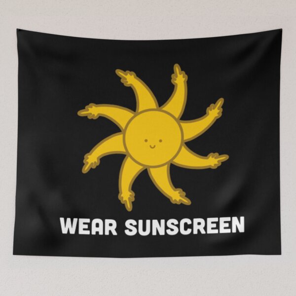 Item preview, Wear Sunscreen Sun SPF designed and sold by radiantdark.