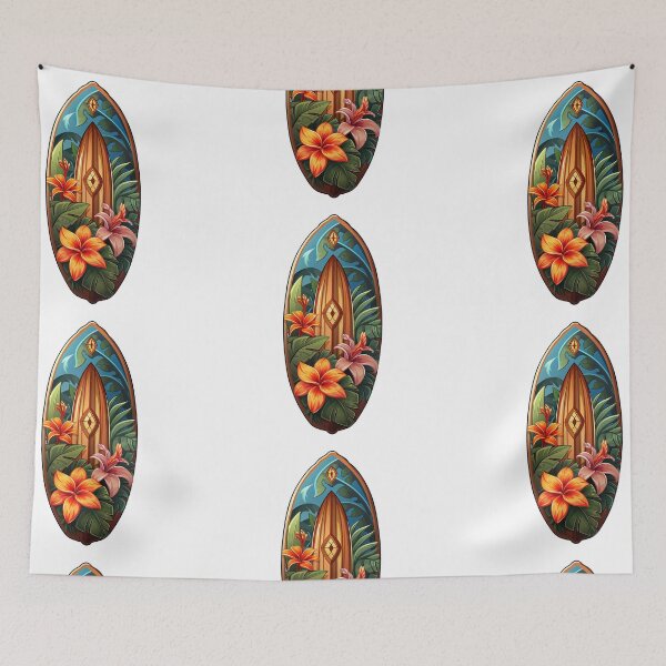 Item preview, Ride the Tiki wave designed and sold by Inky-Spiration.