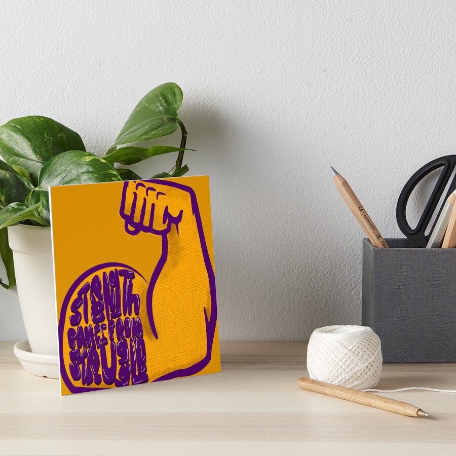 Item preview, Art Board Print designed and sold by Inkonicc.