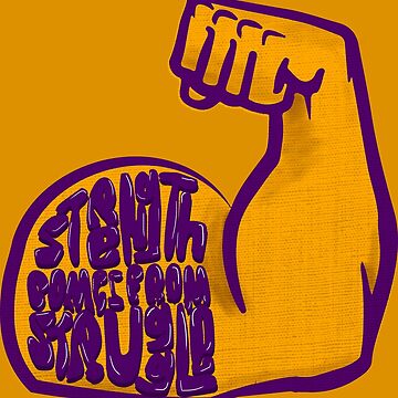 Artwork thumbnail, Strength Comes from struggle by Inkonicc
