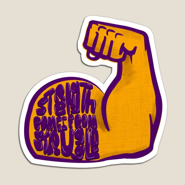 Item preview, La fuerza viene de la lucha. designed and sold by Inkonicc.