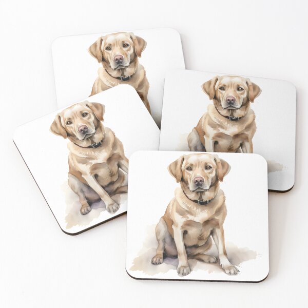 Item preview, Labrador Brunno in Watercolor designed and sold by Camilo Osorio Pardo.