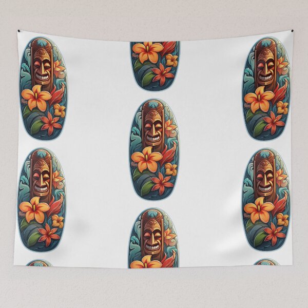 Item preview, Ride the Tiki wave 2 designed and sold by Inky-Spiration.