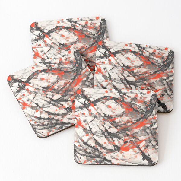 Item preview,  Fine digital art decoration inspired on J. Pollock. designed and sold by paulo silveira.