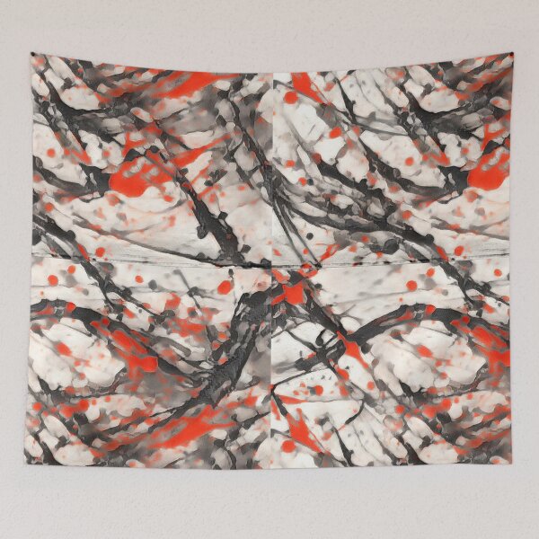 Item preview,  Fine digital art decoration inspired on J. Pollock. designed and sold by paulo silveira.