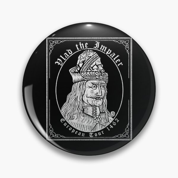 Item preview, Vlad the Impaler, European Tour 1462, Vlad Dracula designed and sold by Proverbial Wisdom Design.