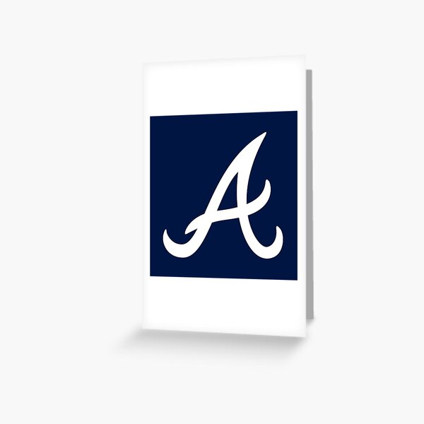 Atlanta Braves Logo Greeting Card by Jeromi Cesk