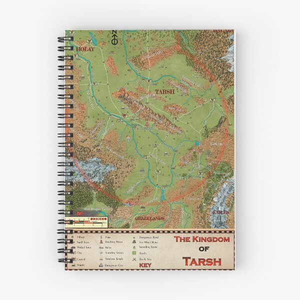 Item preview, The Kingdom of Tarsh - a Gloranthan Map designed and sold by Sbrayarts.