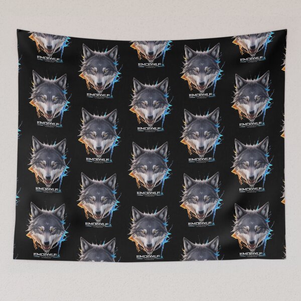 Item preview, wolf, furry, sticker, cartoon style, t shirt design, fantastic and intricate details, fantasy concept art, 8k resolution, oil painting, splash screen, strong strokes, family designed and sold by wolfeditor.