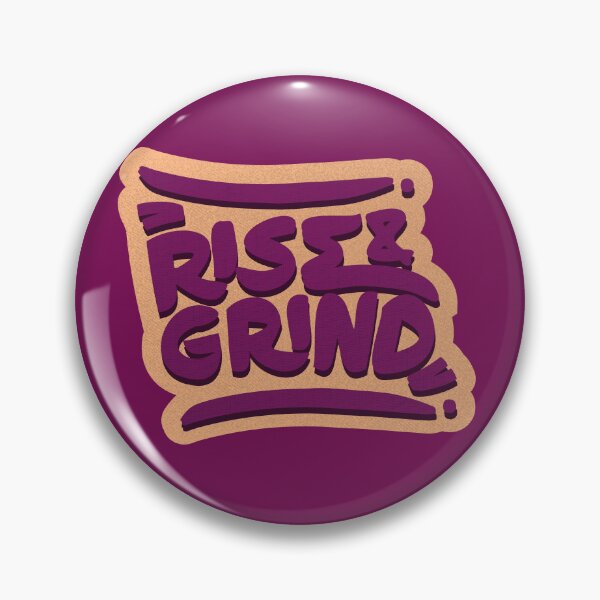 Artikelvorschau, Rise and Grind – Motivierendes Design entworfen und verkauft von Inkonicc.