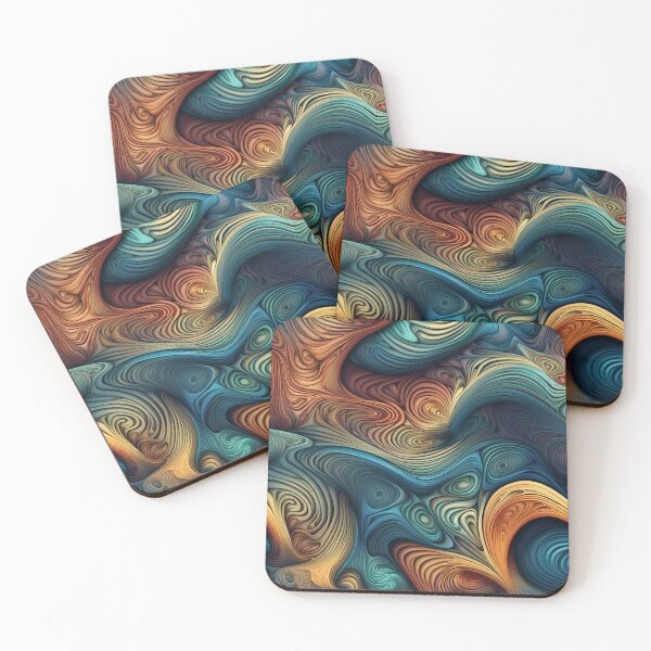 Item preview, Abstract Waves Background Design Art Type B designed and sold by Clark81.