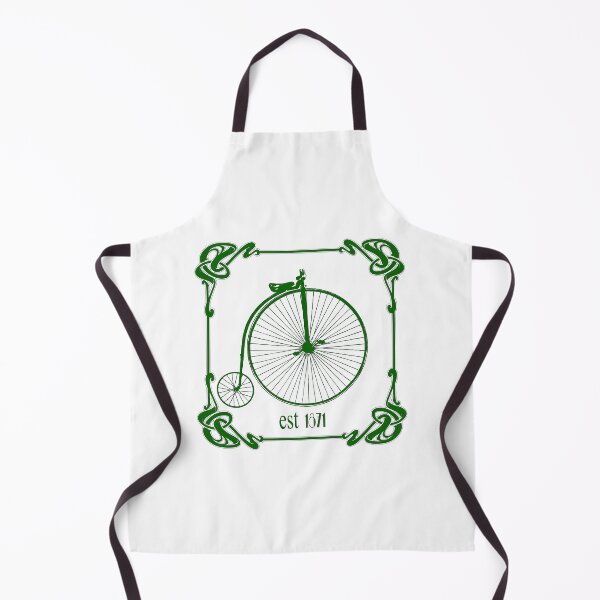 Item preview, Art Nouveau Penny Farthing Racing Green designed and sold by kernowerno.