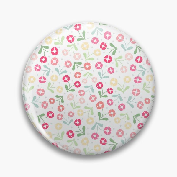 Item preview, Diamond Florals Botanical Flower Pattern designed and sold by Nicola-Rowe.