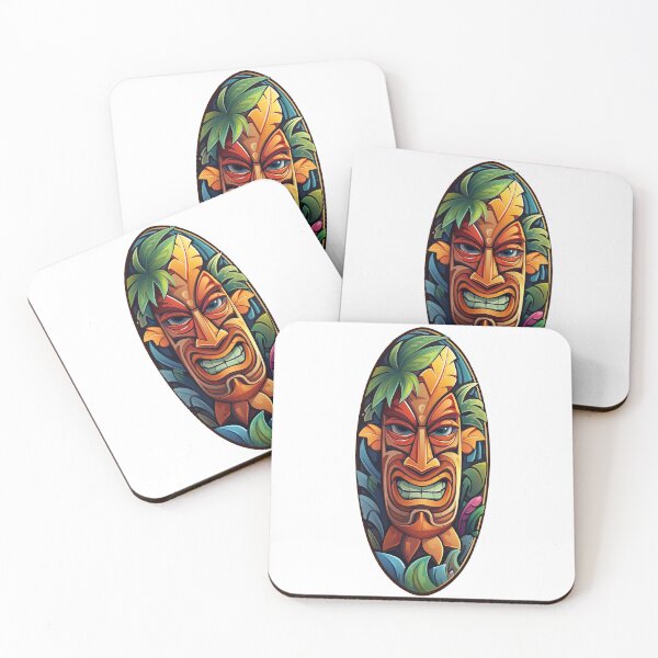 Item preview, Ride the Tiki wave 4 designed and sold by Inky-Spiration.