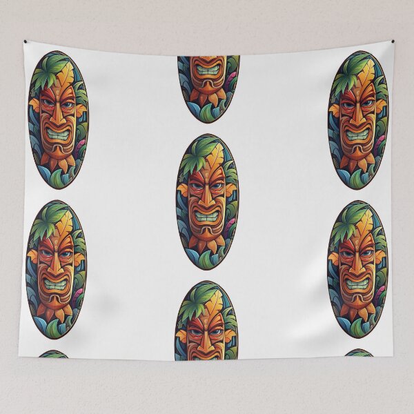 Item preview, Ride the Tiki wave 4 designed and sold by Inky-Spiration.