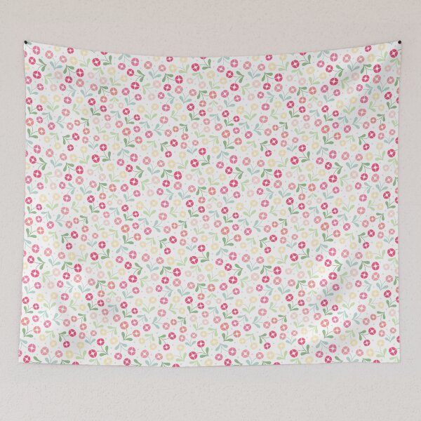 Item preview, Diamond Florals Botanical Flower Pattern designed and sold by Nicola-Rowe.