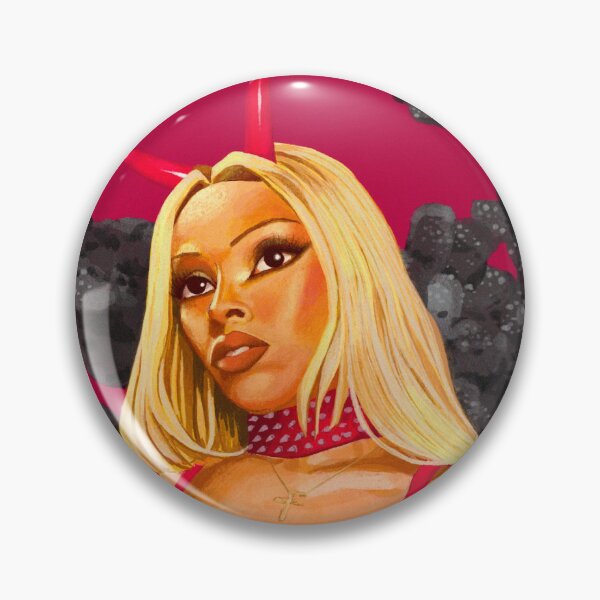 Aperçu de l'œuvre Doja Cat créée et vendue par Boba Fauvette.