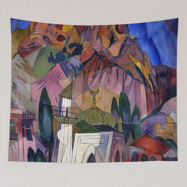 Item preview, Old Castle in Crimea -Abstract designed and sold by tomorrowsart.