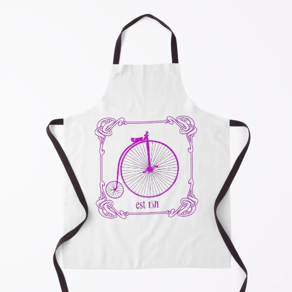 Item preview, Art Nouveau Penny Farthing Pink designed and sold by kernowerno.