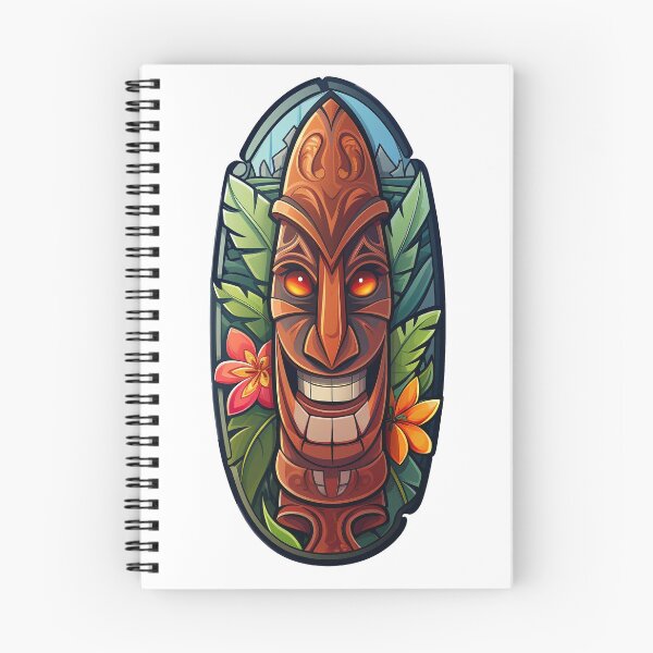 Item preview, Ride the Tiki wave 6 designed and sold by Inky-Spiration.