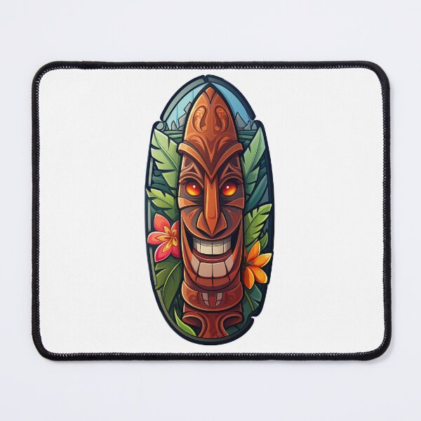 Item preview, Ride the Tiki wave 6 designed and sold by Inky-Spiration.