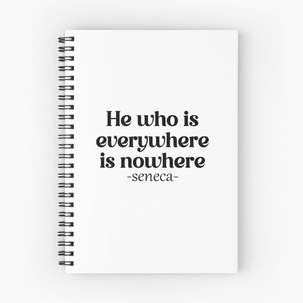Item preview, Seneca: He who is everywhere is nowhere designed and sold by Meropis.