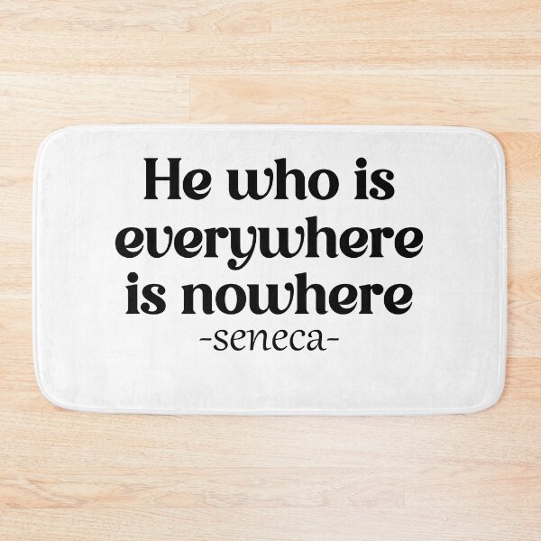 Item preview, Seneca: He who is everywhere is nowhere designed and sold by Meropis.