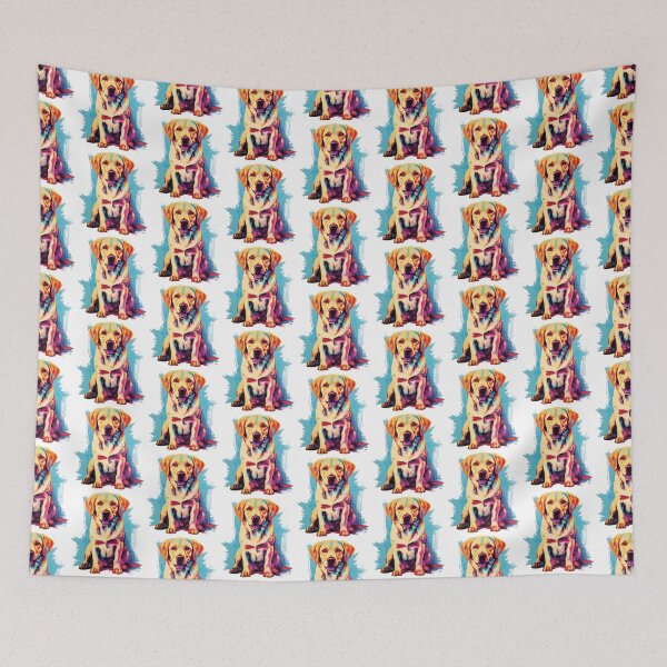 Item preview, Labrador Coco Retro Pop designed and sold by Camilo Osorio Pardo.