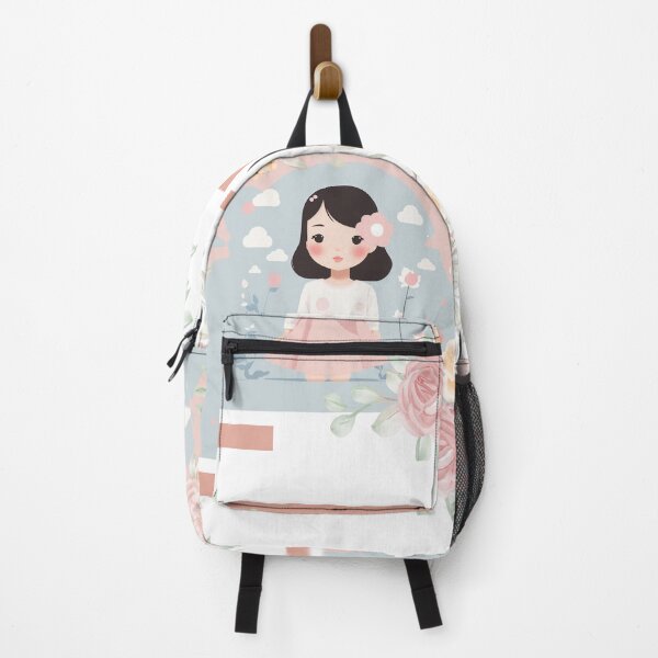 Item preview, cute girl , pastel tones designed and sold by Piano-pn.