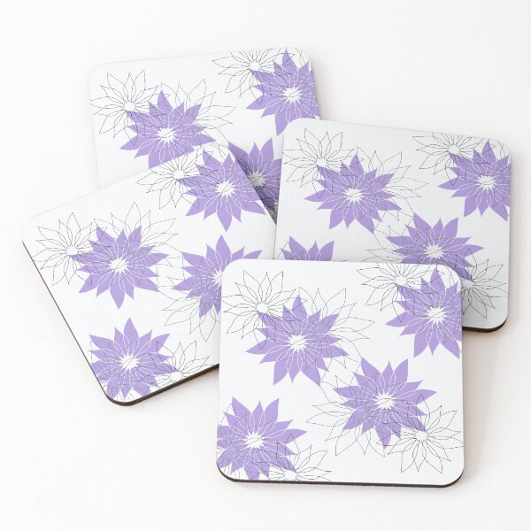Item preview, Purple Floral Print designed and sold by lezell.