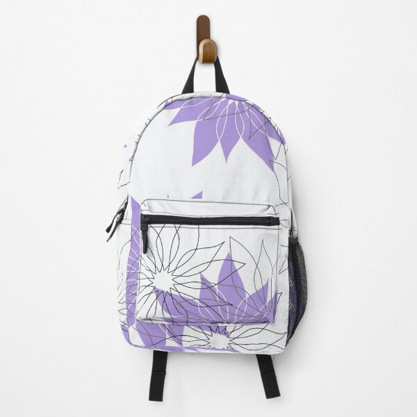 Item preview, Purple Floral Print designed and sold by lezell.