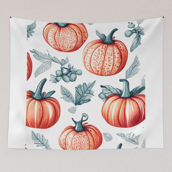 Item preview, Pumpkin Pattern designed and sold by ByAllyAlly.