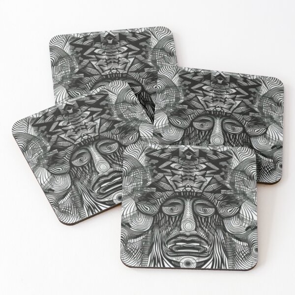 Item preview, Face of the Shaman designed and sold by George Hutton Hunter.