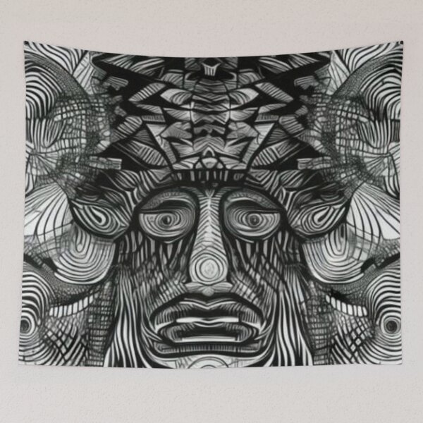 Item preview, Face of the Shaman designed and sold by George Hutton Hunter.