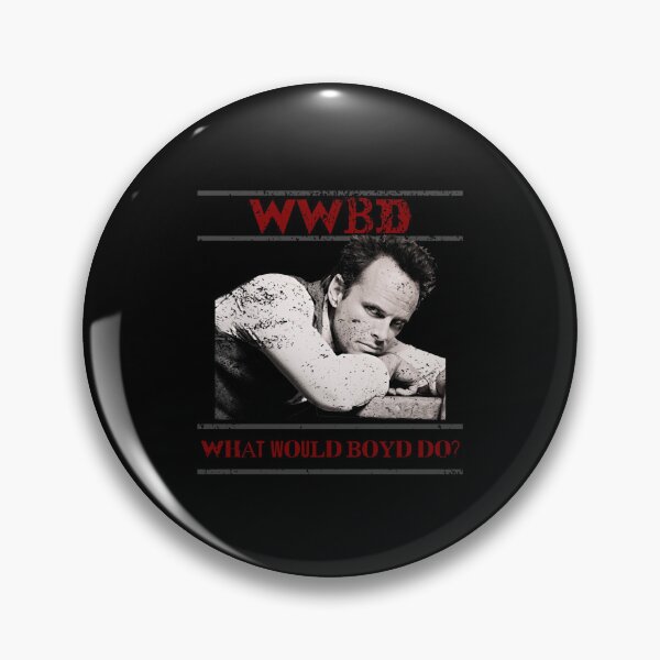 Item preview, WWBD What Would Boyd Do Boyd Crowder Justified White designed and sold by MishaaJacobo.